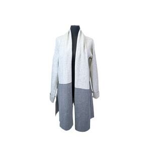 Wynne Layers Two-Tone Colorblock Open-Front Cardigan XL